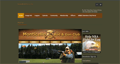 Desktop Screenshot of monticellorodandgunclub.org